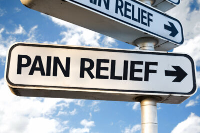 Pain Relief Street Signs